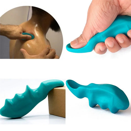 1 Pc Portable Effective For Deep Tissue Massage Saver Massager Green Thumb Protector Relaxing Neck And Back Cool Tool