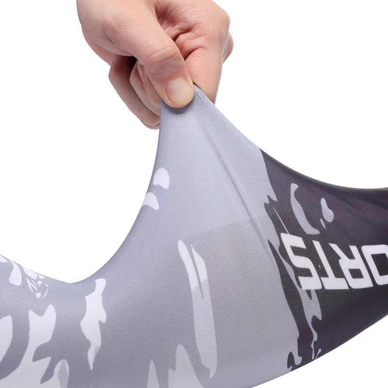 2Pcs Cool Men Sport Cycling Running Bicycle Uv Sun Protection