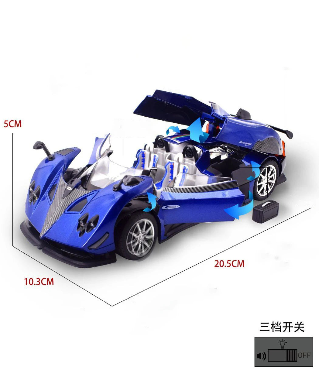 1:24 Pagani Zonda HP Barchetta Supercar Alloy Car Model