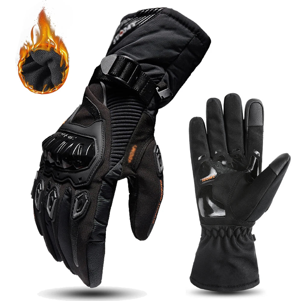 Motorcycle Gloves Windproof Waterproof Guantes Moto Men Motorbike Riding Gloves