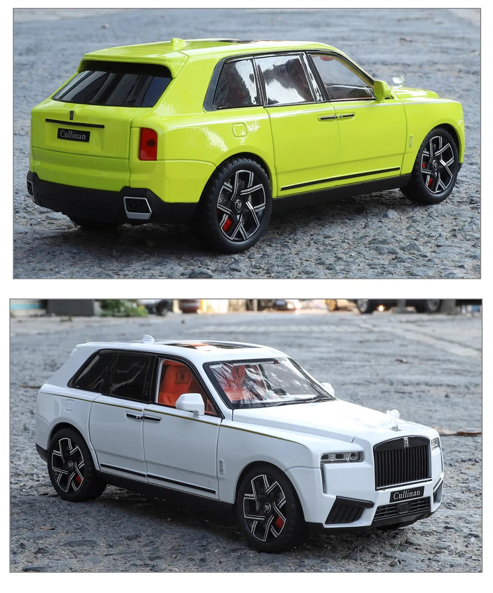 1/24 2025 Rolls Royce SUV Cullinan Alloy Luxury Car Model