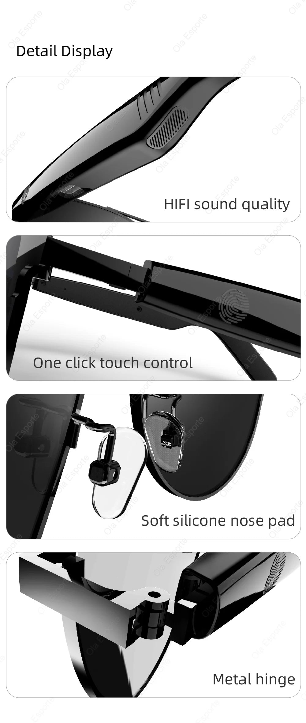 For Xiaomi Smart Audio Glasses