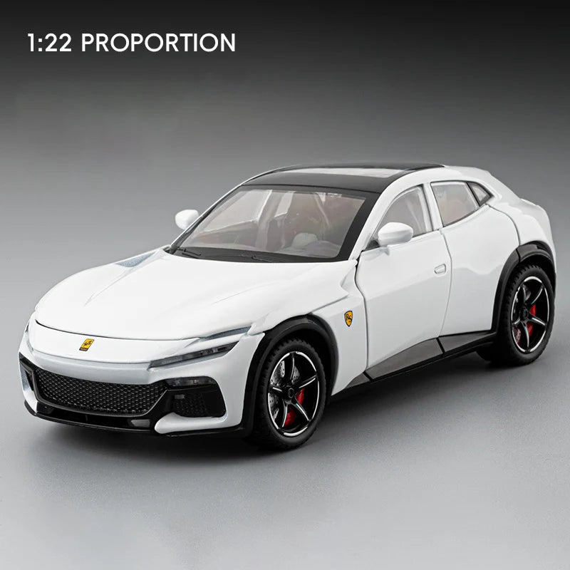 1:24 Purosangues FUV SUV Alloy Sports Car Model