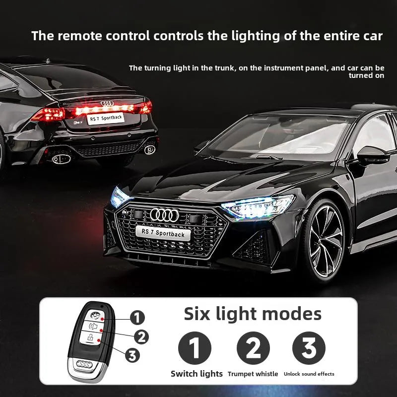 Simulation 1:18 AUDI RS7 Sportback Alloy Car Model