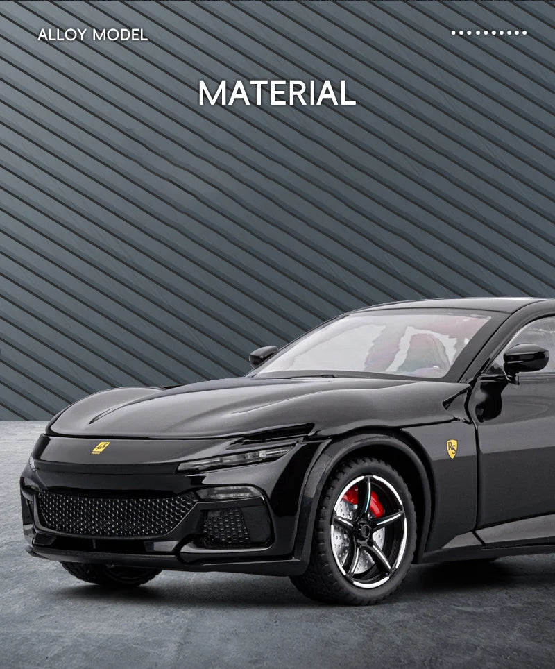 1:24 Purosangues FUV SUV Alloy Sports Car Model