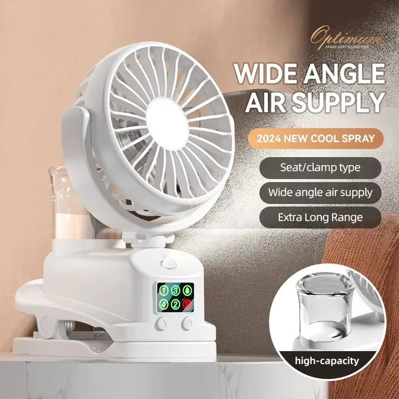 Refrigerating Clip Spray Fan