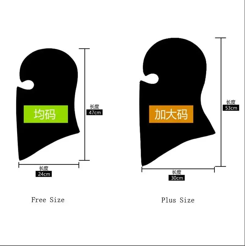 Multifunctional Outdoor Men Balaclava Skull Masks