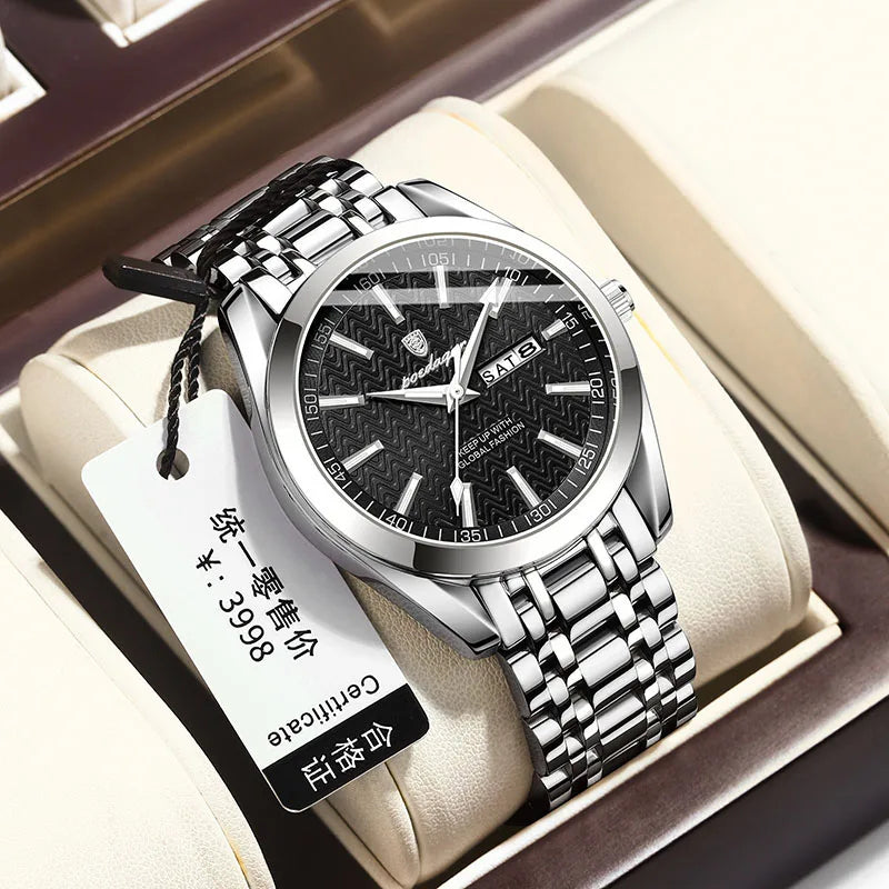 POEDAGAR Luxury Business Men Wristwatches