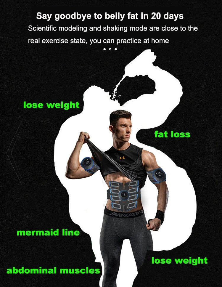 USB Rechargeable Abdominal Muscle Trainer
