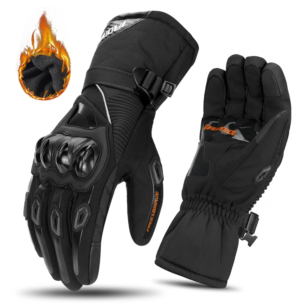Motorcycle Gloves Windproof Waterproof Guantes Moto Men Motorbike Riding Gloves
