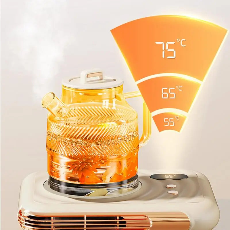 2 In 1 Electric Cup Warmer Desktop Heater