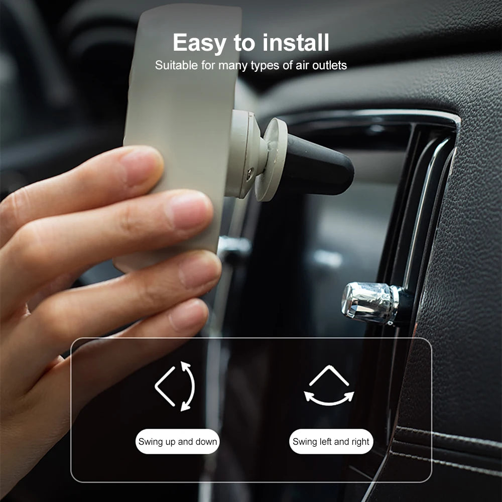 Car Air Outlet Cooling Fan USB Color