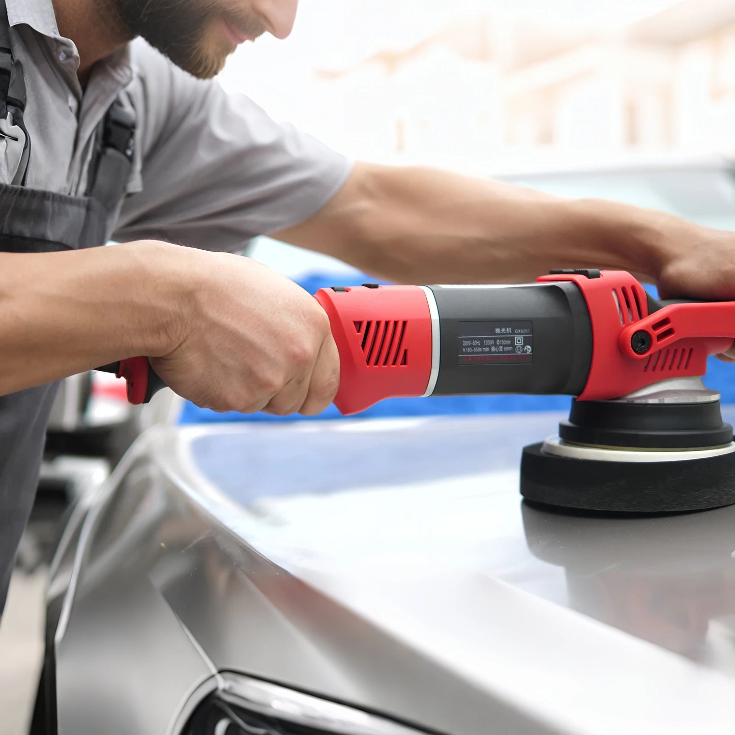 1200W Electric Dual Action Car Polisher Orbital
