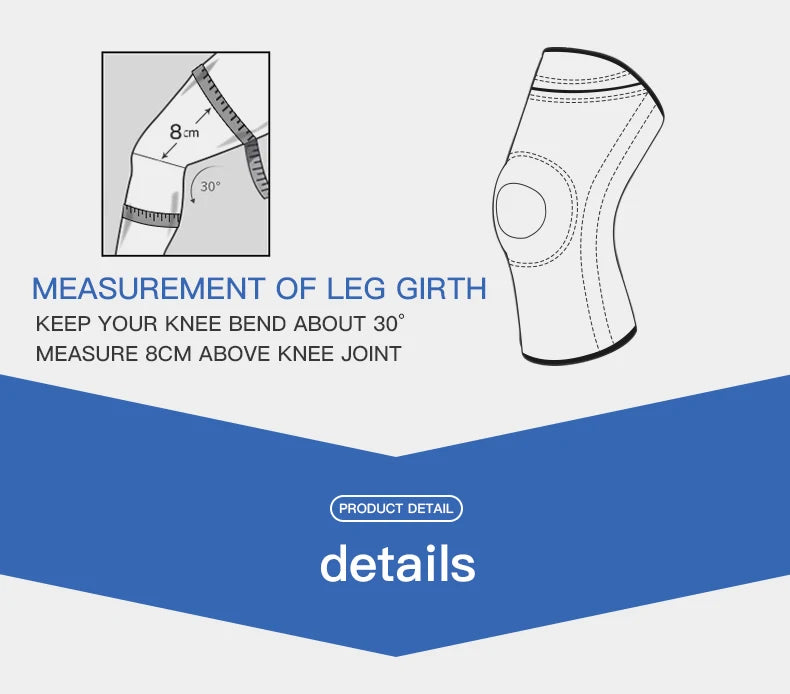 Hollow Sports Knee Brace Support Sleeve
