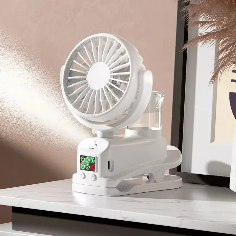 Refrigerating Clip Spray Fan