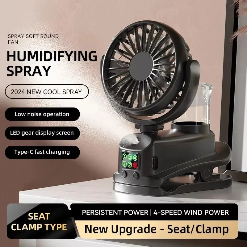 Refrigerating Clip Spray Fan