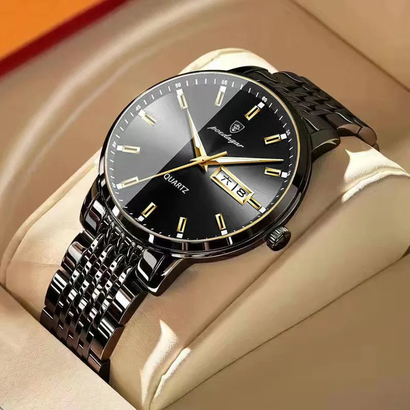 POEDAGAR Luxury Business Men Wristwatches