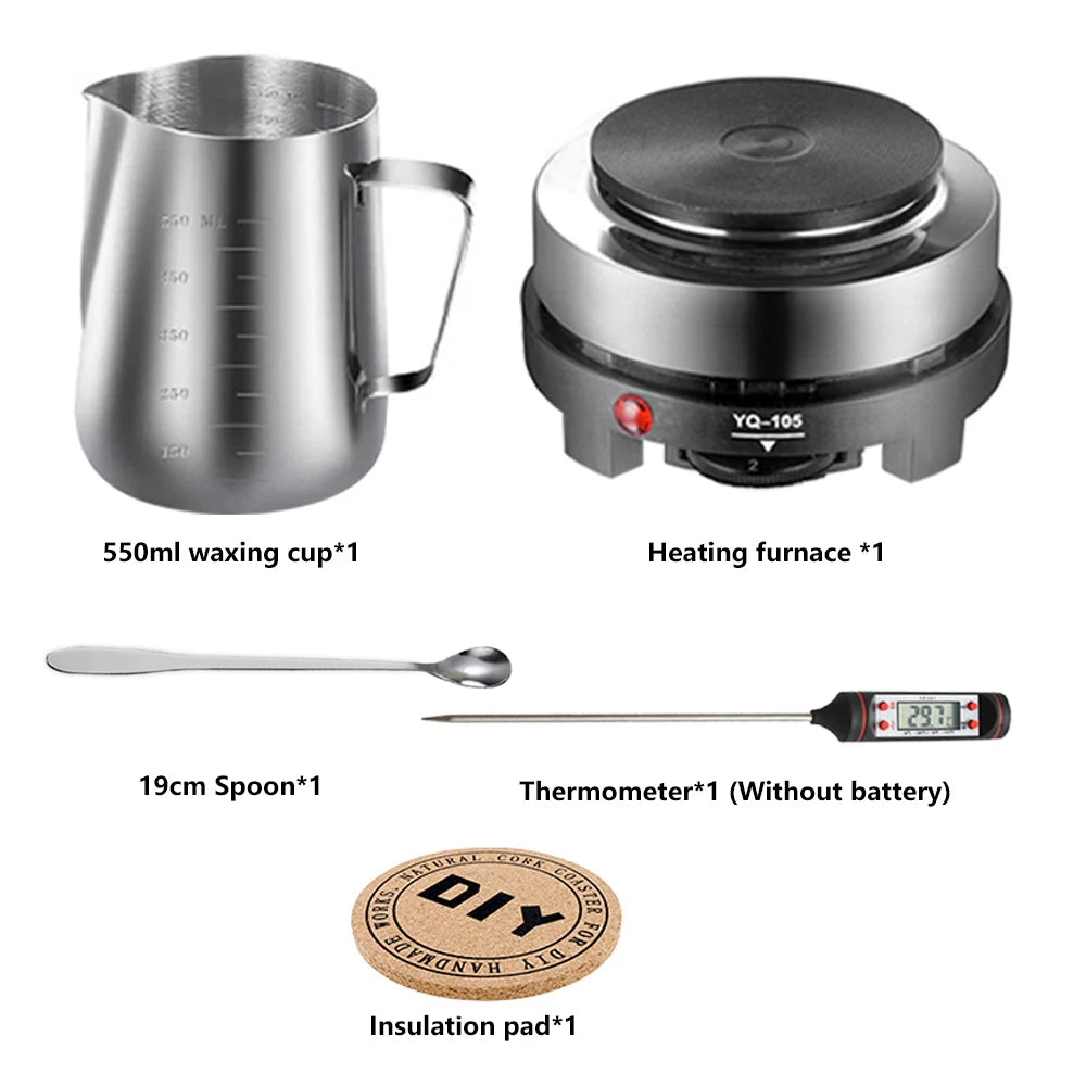 1 Set Candle Making Kit Pouring Pot Candle Making Supplies Tools Kit