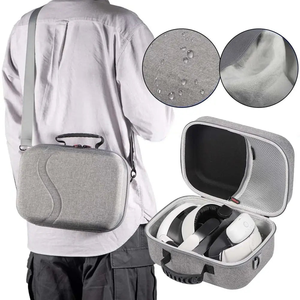 Carrying Case For BOBOVR M3 Pro BOBOVR S3 Pro Meta Quest 3 Kiwi Elite Head Strap