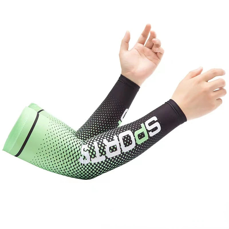 1 pair Cool Cycling Sport Cooling Arm Sleeves