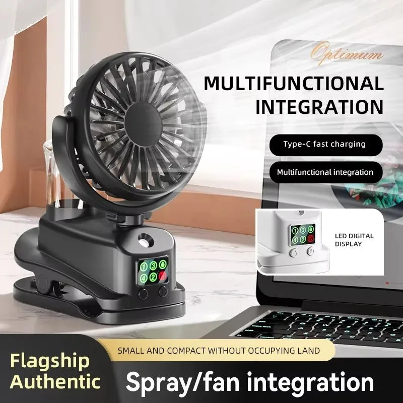 Refrigerating Clip Spray Fan