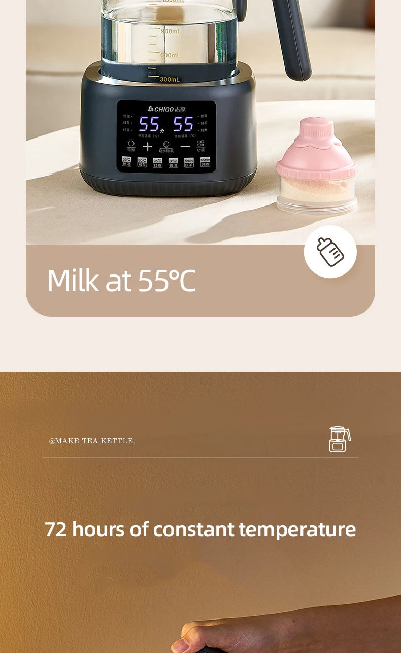1300ml Steam Spray Tea Kettle