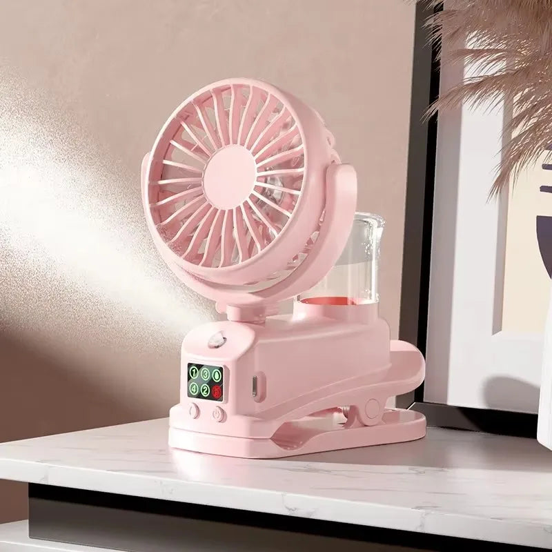 Refrigerating Clip Spray Fan