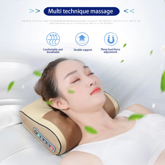 Multifunctional Neck Pillow Massager
