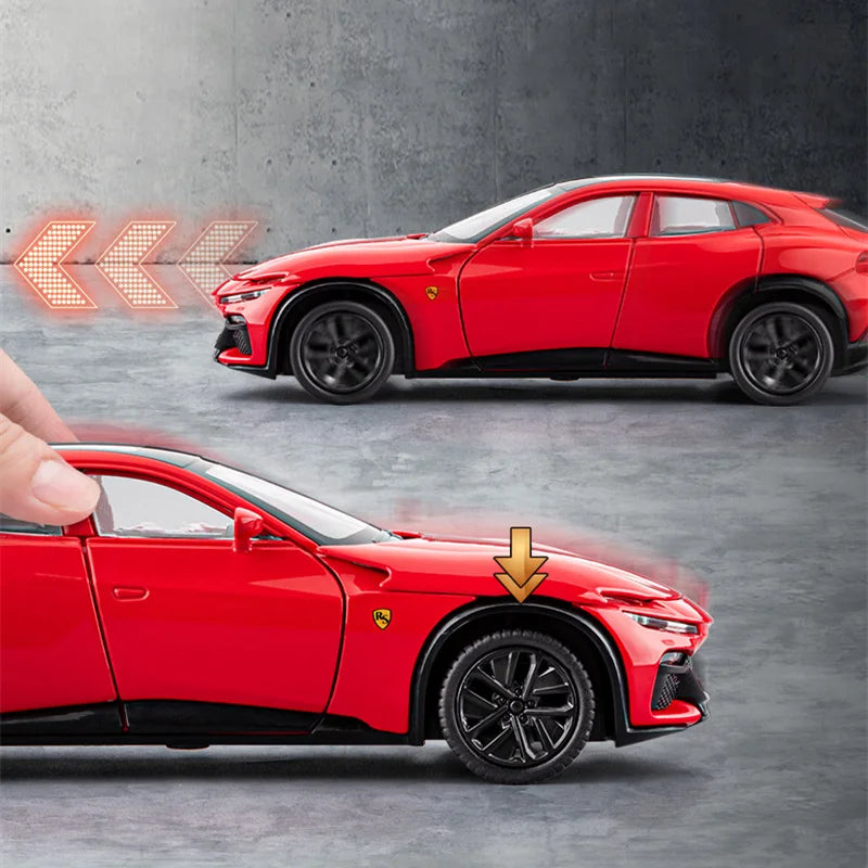 1:32 Purosangues FUV SUV Alloy Sports Car Model