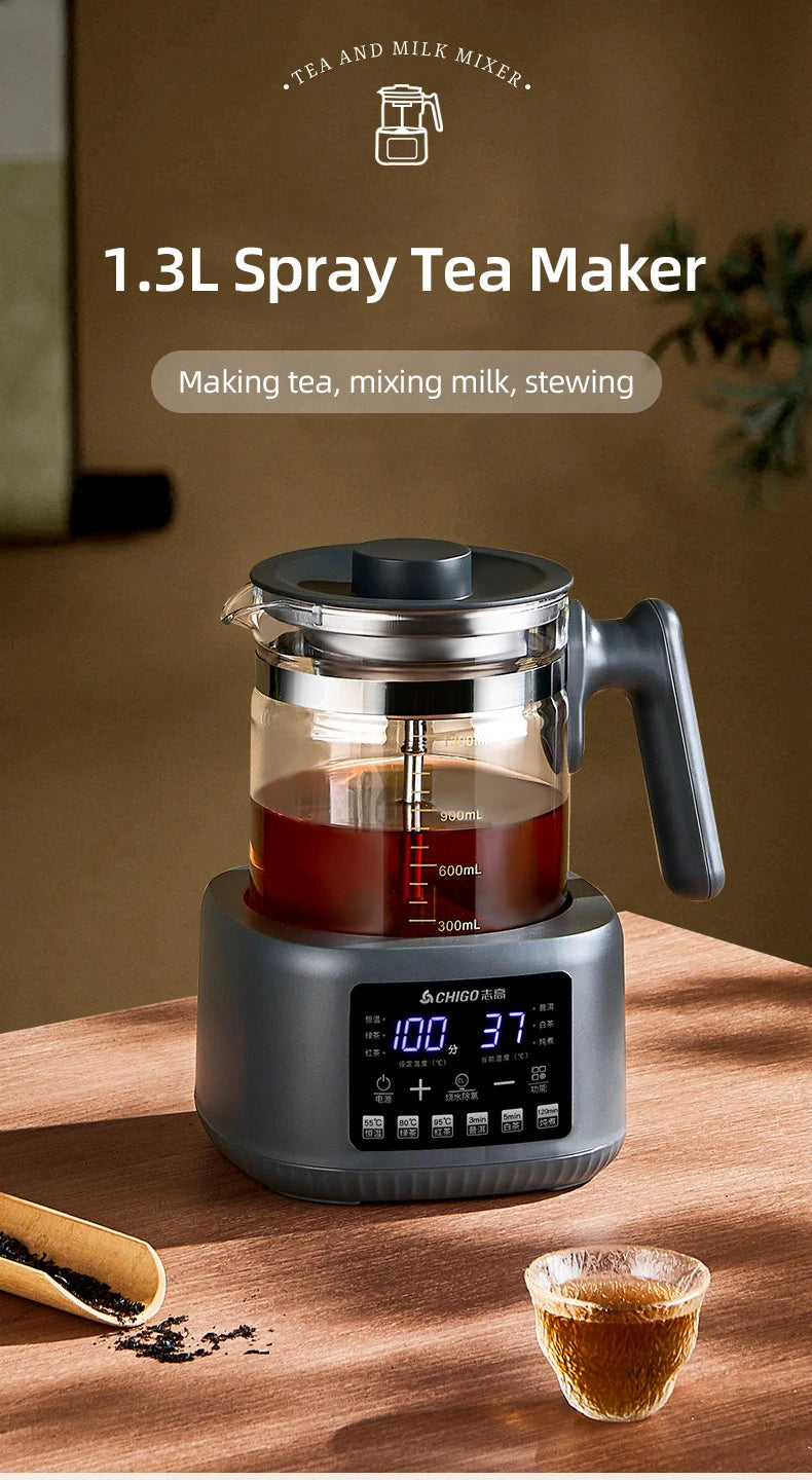 1300ml Steam Spray Tea Kettle