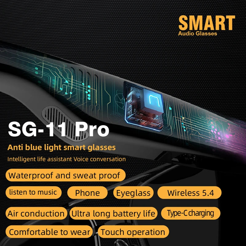 Xiaomi SG11 PRO Bluetooth Smart Glasses