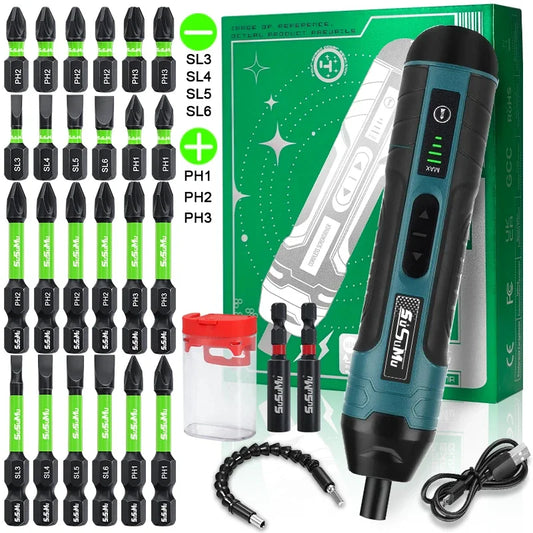 30 in1 Mini Electric Screwdriver Set