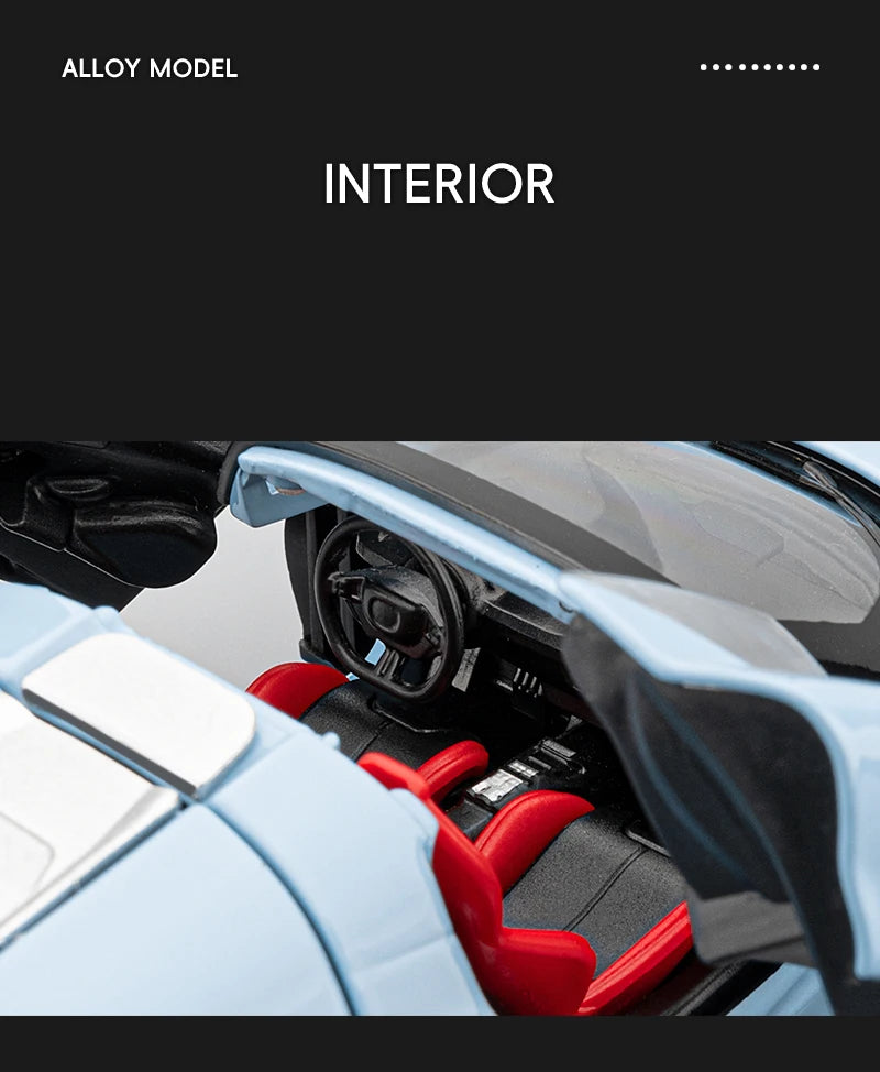 1:32 SP3 Daytona Alloy Sports Car Model