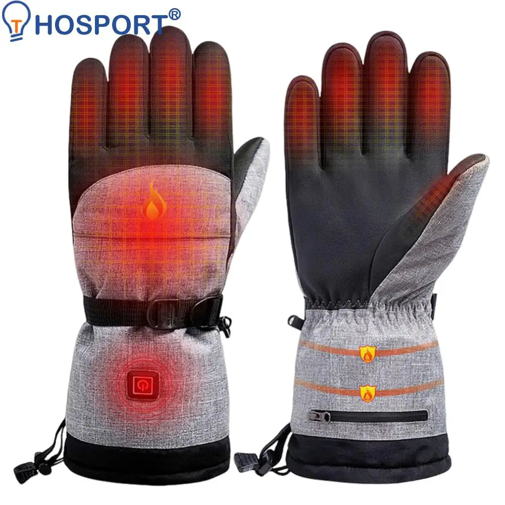 1Pair Heated Gloves Thermal Electric Hand warmer