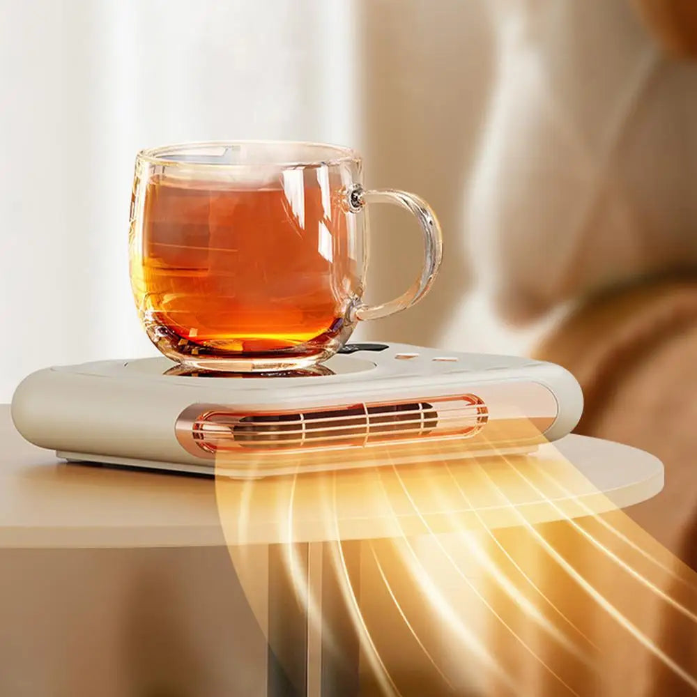 2 In 1 Electric Cup Warmer Desktop Heater