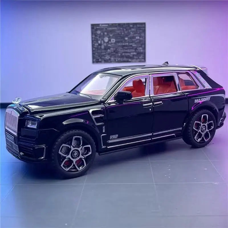 1:24 Rolls Royce Cullinan Masory SUV Alloy Luxy Car Model