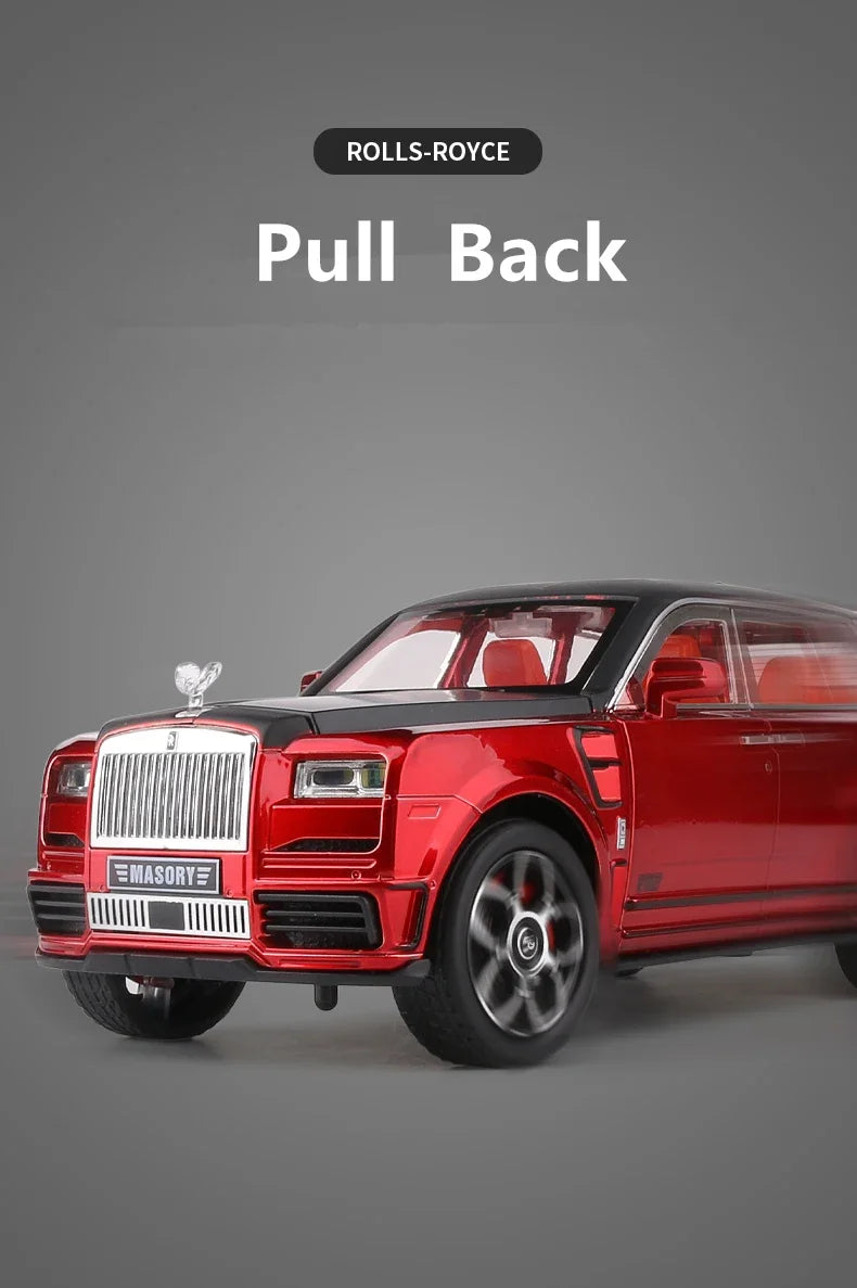 1:24 Rolls Royce Cullinan Masory SUV Alloy Luxy Car Model