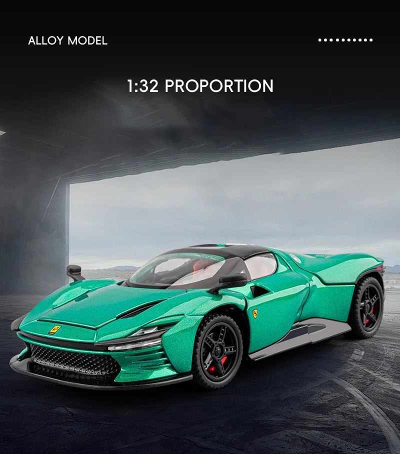 1:32 SP3 Daytona Alloy Sports Car Model