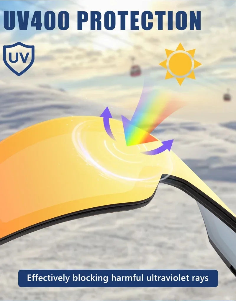 Kapvoe Photochromic Ski Goggles
