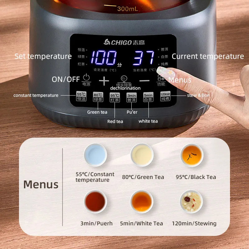 1300ml Steam Spray Tea Kettle