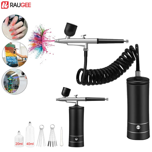 Airbrush Nail With Compressor Portable Air Brush