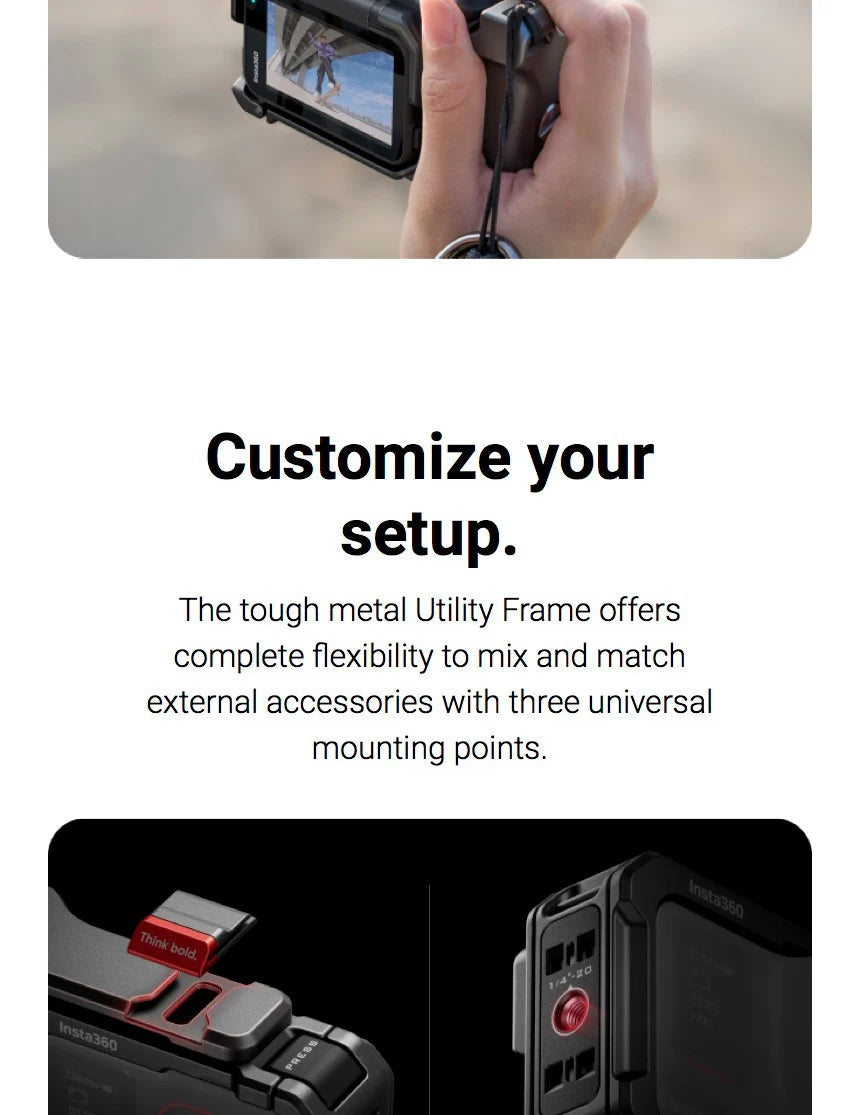 Insta360 Ace Pro 2 / Insta360 Ace Pro Xplorer Grip Kit Camera