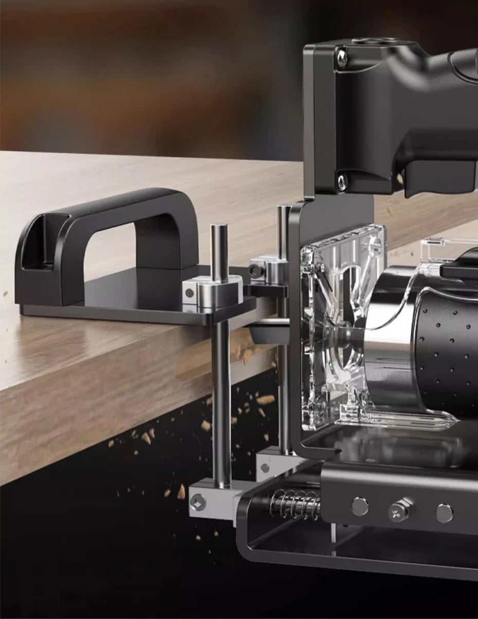 2 in 1 Woodworking Slotting Locator Compact Router