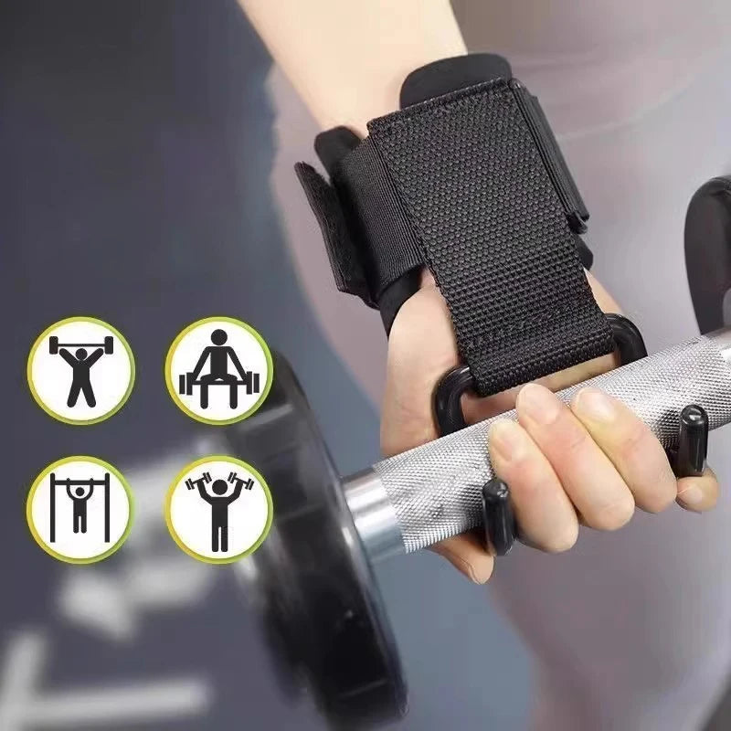 1/2PCS Weight Lifting Hook Grips