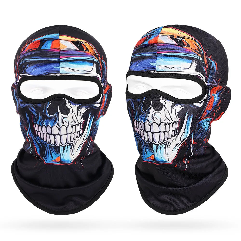 Multifunctional Outdoor Men Balaclava Skull Masks