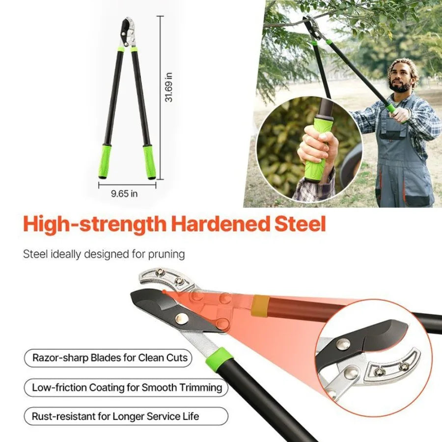 Outdoor Hand Tools Loppers for Tree Trimming Branch Cutter