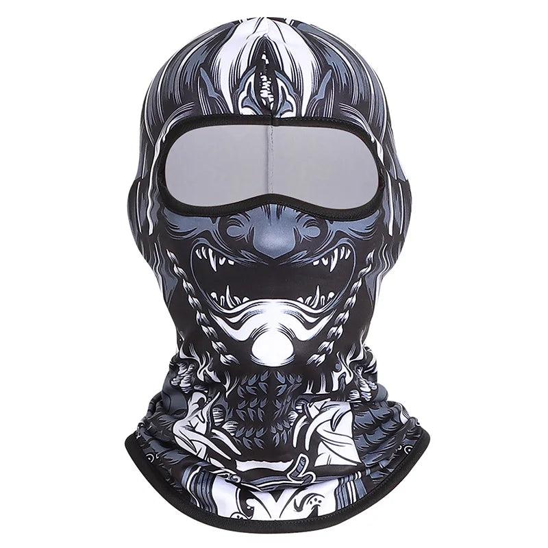 Tactical Balaclava Skull Full Face Cover Hat Motorcycle Mask