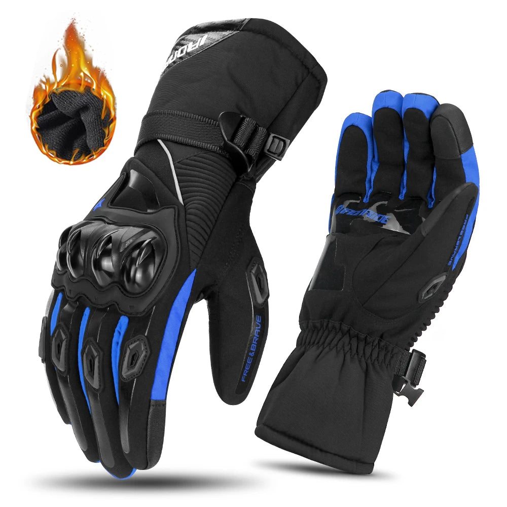 Motorcycle Gloves Windproof Waterproof Guantes Moto Men Motorbike Riding Gloves
