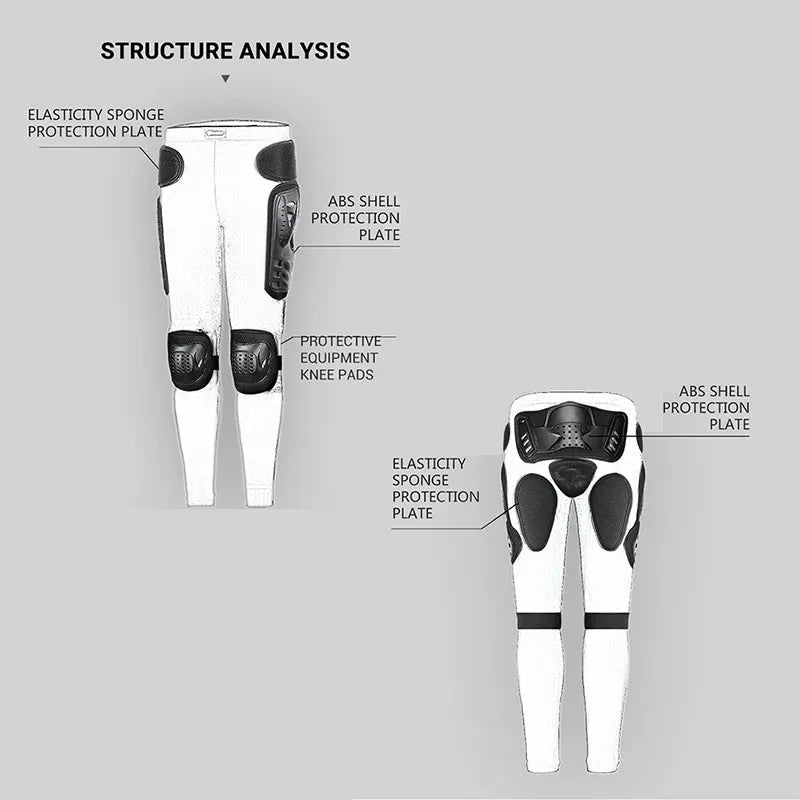 Uchoose Motocross Jacket Men Body Armor Motorcycle Armor