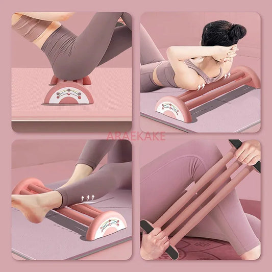Yoga Stretcher Massage Stick Roller Spindle